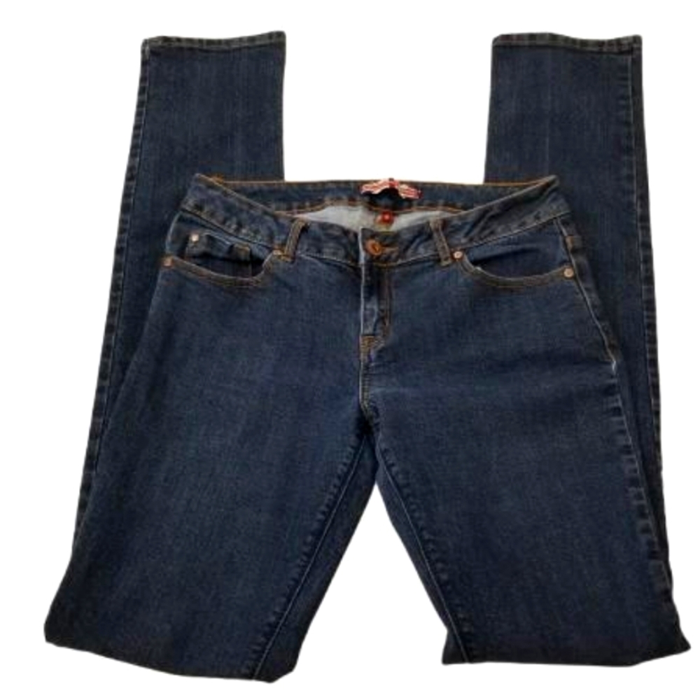 Makers of True Originals Dark Blue Skinny Jeans Size 8